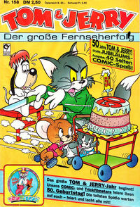 Cover Thumbnail for Tom & Jerry (Condor, 1976 series) #158