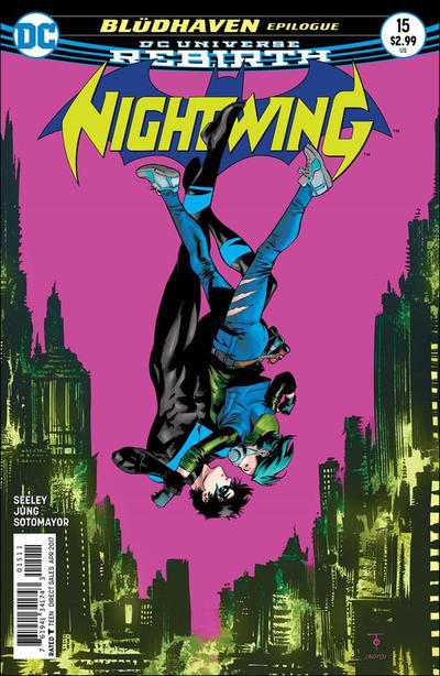 Cover for Nightwing (DC, 2016 series) #15 [Marcus To Cover]