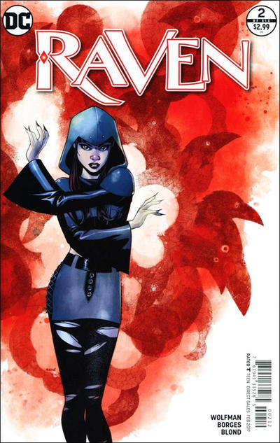 Cover for Raven (DC, 2016 series) #2 [Second Printing]