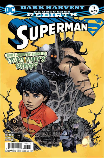 Cover for Superman (DC, 2016 series) #17