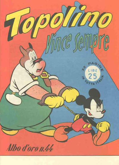 Cover for Albi d'oro (Mondadori, 1946 series) #44