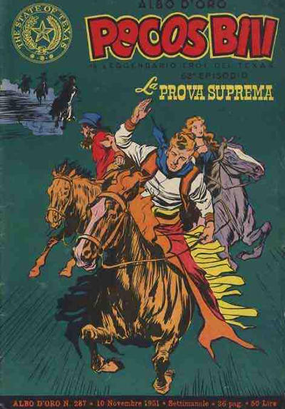 Cover for Albi d'oro (Mondadori, 1946 series) #287