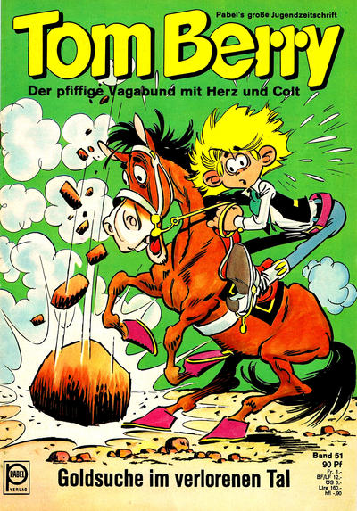 Cover for Tom Berry (Pabel Verlag, 1968 series) #51