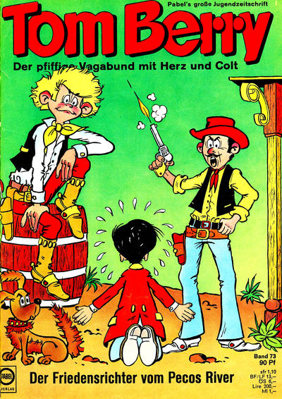 Cover for Tom Berry (Pabel Verlag, 1968 series) #73