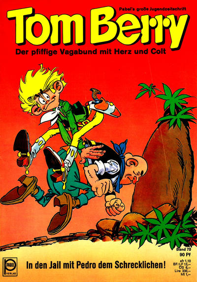 Cover for Tom Berry (Pabel Verlag, 1968 series) #70