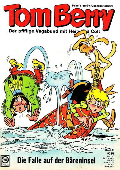 Cover for Tom Berry (Pabel Verlag, 1968 series) #91