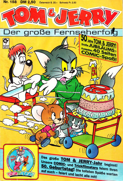 Cover for Tom & Jerry (Condor, 1976 series) #158