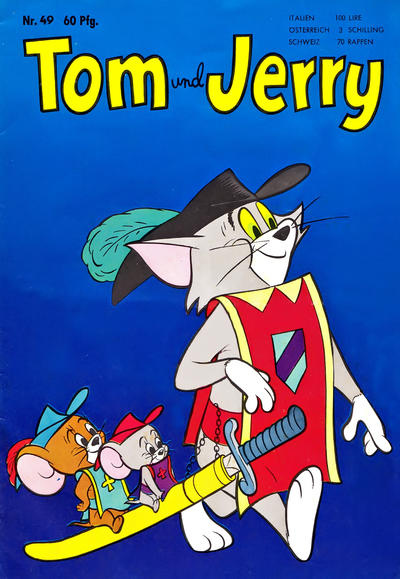 Cover for Tom und Jerry (Tessloff, 1959 series) #49