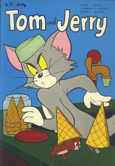 Cover for Tom und Jerry (Tessloff, 1959 series) #117