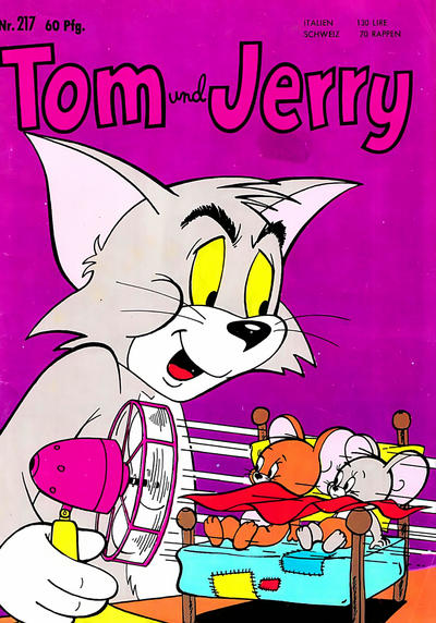 Cover for Tom und Jerry (Tessloff, 1959 series) #217