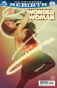 Cover Thumbnail for Wonder Woman (DC, 2016 series) #17 [Jenny Frison Variant Cover]
