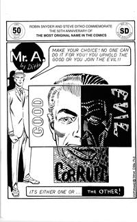 Cover Thumbnail for Mr. A (Robin Snyder and Steve Ditko, 2014 series) #21