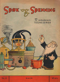 Cover Thumbnail for Spøk og Spenning (Magasinet For Alle, 1941 series) #8/1941