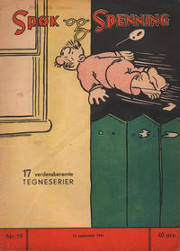 Cover Thumbnail for Spøk og Spenning (Magasinet For Alle, 1941 series) #19/1941
