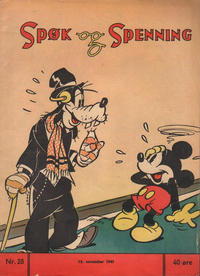 Cover Thumbnail for Spøk og Spenning (Magasinet For Alle, 1941 series) #28/1941