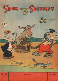 Cover Thumbnail for Spøk og Spenning (Magasinet For Alle, 1941 series) #18/1942