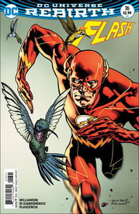 Cover Thumbnail for The Flash (DC, 2016 series) #16 [Yanick Paquette / Michel Lacombe Variant Cover]