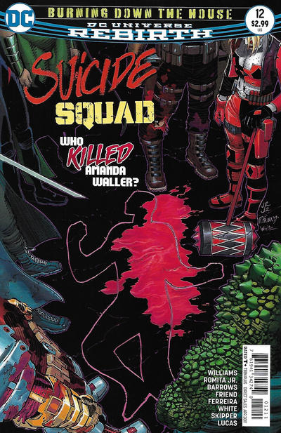 Cover for Suicide Squad (DC, 2016 series) #12 [John Romita Jr. / Richard Friend Cover]