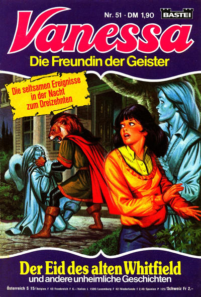 Cover for Vanessa (Bastei Verlag, 1982 series) #51