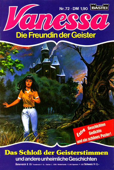 Cover for Vanessa (Bastei Verlag, 1982 series) #72