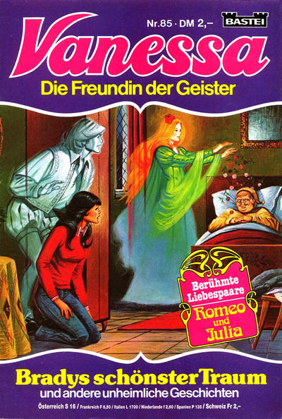 Cover for Vanessa (Bastei Verlag, 1982 series) #85