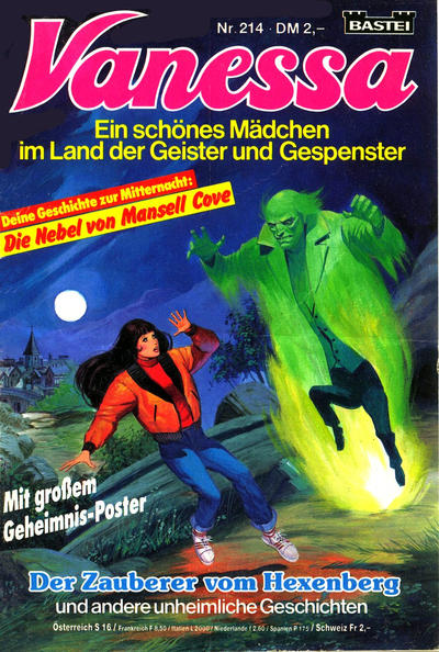 Cover for Vanessa (Bastei Verlag, 1982 series) #214