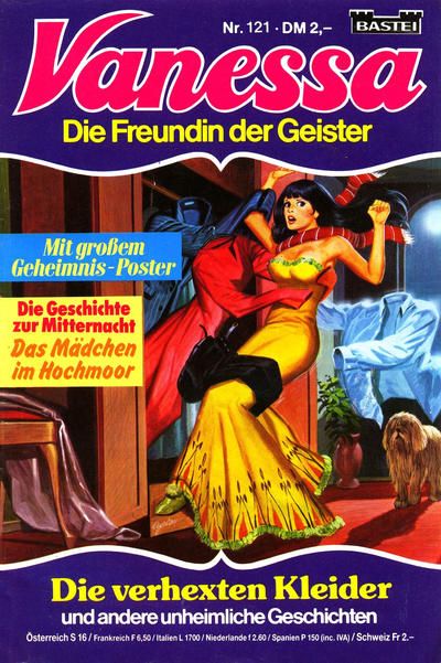 Cover for Vanessa (Bastei Verlag, 1982 series) #121