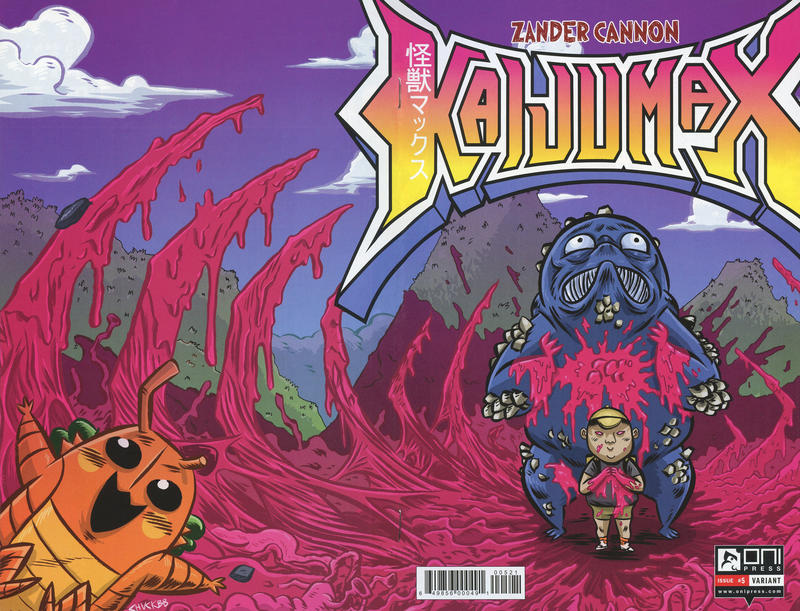 Cover for Kaijumax (Oni Press, 2015 series) #5 [Incentive Chuck BB Variant]