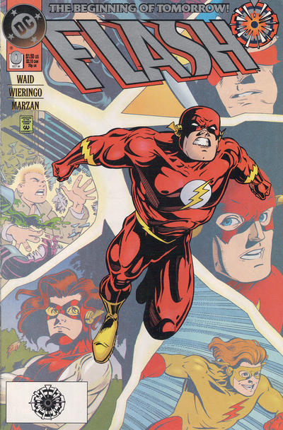 Cover for Flash (DC, 1987 series) #0 [Zero Hour Logo]