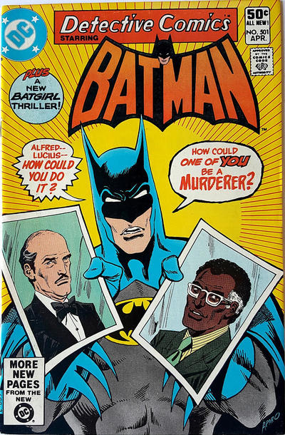 Cover for Detective Comics (DC, 1937 series) #501 [Direct]