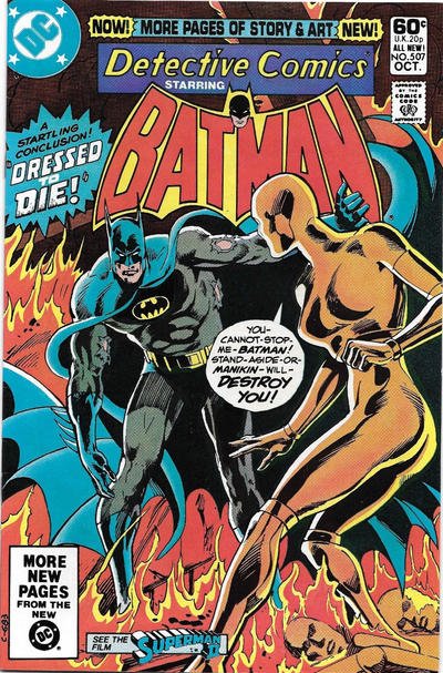 Cover for Detective Comics (DC, 1937 series) #507 [Direct]