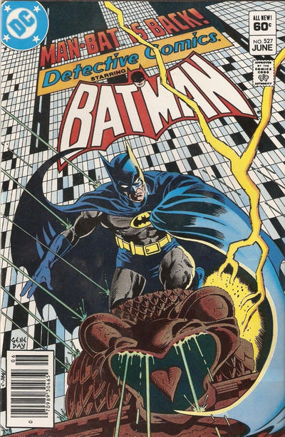 Cover for Detective Comics (DC, 1937 series) #527 [Newsstand]