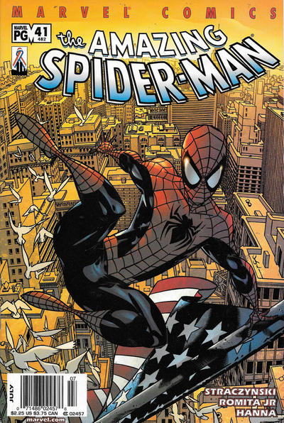 Cover for The Amazing Spider-Man (Marvel, 1999 series) #41 (482) [Newsstand]