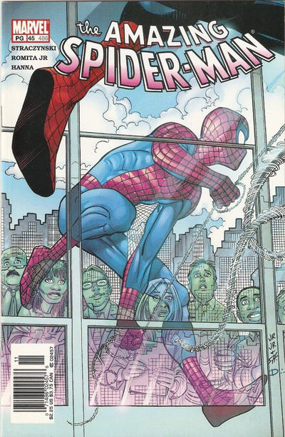 Cover for The Amazing Spider-Man (Marvel, 1999 series) #45 (486) [Newsstand]