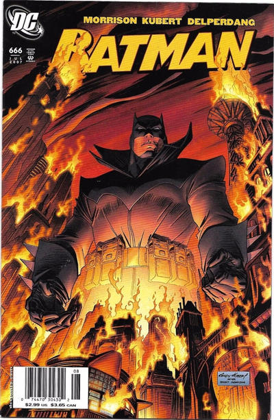 Cover for Batman (DC, 1940 series) #666 [Newsstand]