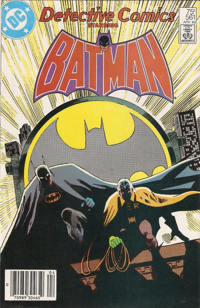 Cover for Detective Comics (DC, 1937 series) #561 [Newsstand]