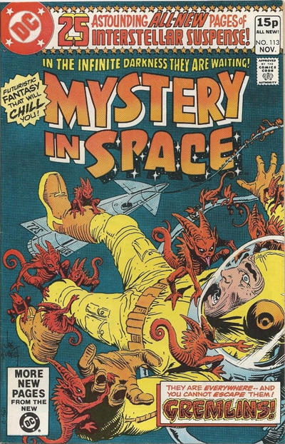 Cover for Mystery in Space (DC, 1951 series) #113 [British]
