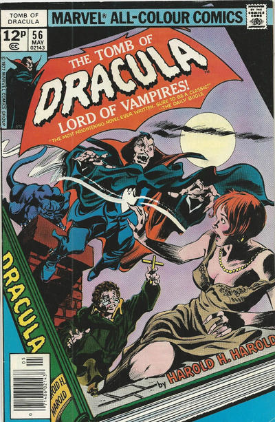 Cover for Tomb of Dracula (Marvel, 1972 series) #56 [British]