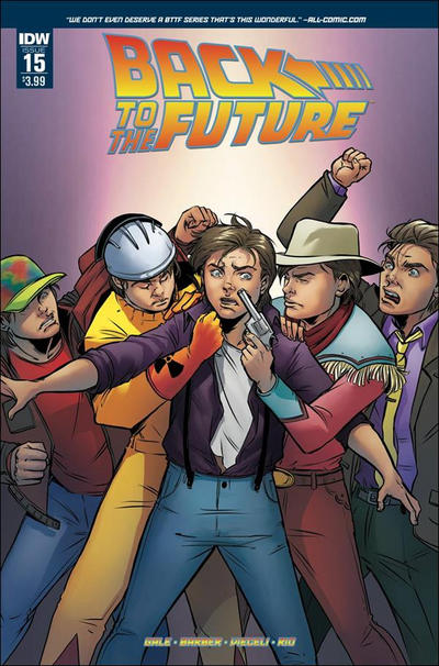 Cover for Back to the Future (IDW, 2015 series) #15