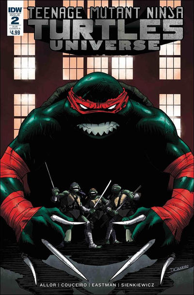 Cover for Teenage Mutant Ninja Turtles Universe (IDW, 2016 series) #2 [Subscription Cover A Damian Couceiro]