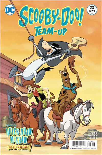 Cover for Scooby-Doo Team-Up (DC, 2014 series) #23 [Direct Sales]
