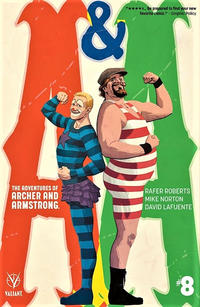 Cover Thumbnail for A&A: The Adventures of Archer & Armstrong (Valiant Entertainment, 2016 series) #8 [Cover A - Kano]
