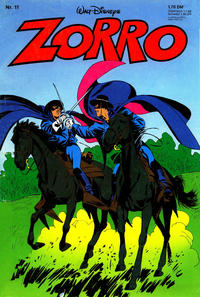 Cover Thumbnail for Zorro (Egmont Ehapa, 1979 series) #11