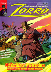 Cover Thumbnail for Zorro (Bastei Verlag, 1991 series) #4