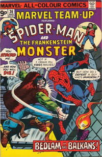 Cover Thumbnail for Marvel Team-Up (Marvel, 1972 series) #36 [British]