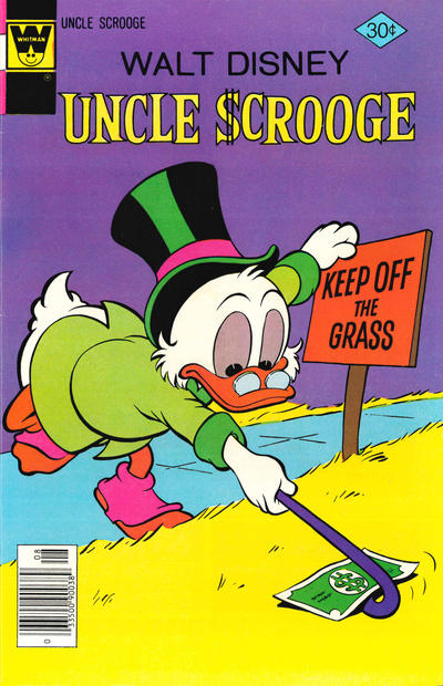 Cover for Walt Disney Uncle Scrooge (Western, 1963 series) #143 [Whitman]