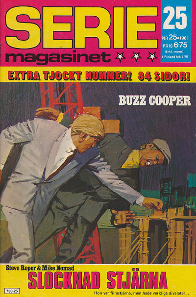 Cover for Seriemagasinet (Semic, 1970 series) #25/1981