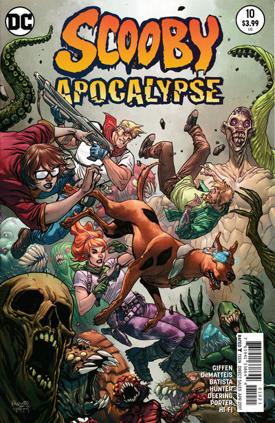 Cover for Scooby Apocalypse (DC, 2016 series) #10 [Yanick Paquette Cover]