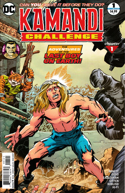 Cover for The Kamandi Challenge (DC, 2017 series) #1 [Keith Giffen / Scott Koblish Cover]