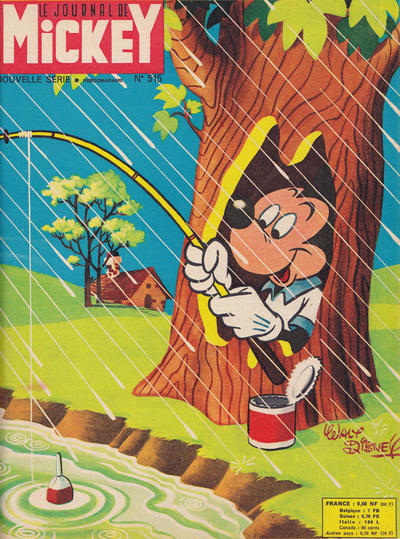 Cover for Le Journal de Mickey (Hachette, 1952 series) #515